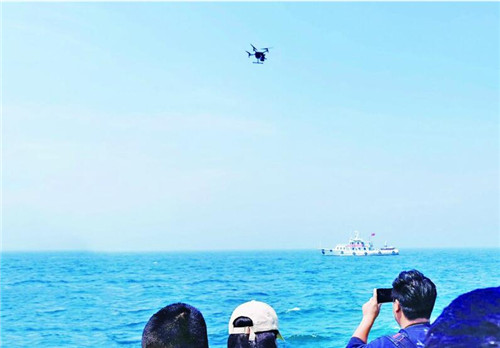 海陸空聯動 青島西海岸打響伏季休漁管理攻堅戰