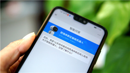 青島西海岸新區：“智慧政務”助戰“疫” 24小時在線解民憂