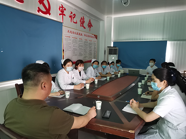 牡丹街道辦事處社區衛生服務中心 召開護理團隊工作座談會為中心發展獻言獻策