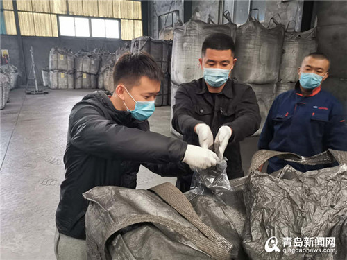 青島海關破獲走私膨脹石墨案 抓獲犯罪嫌疑人6名