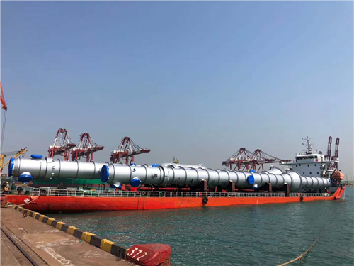 中國最大重整反應器在青島西海岸新區完工交付