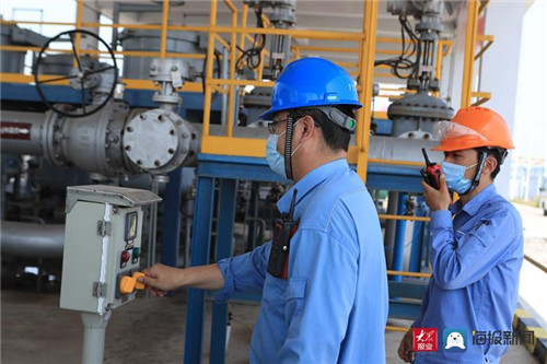 ?青島膠東國際機場航油管道工程成功實現水聯運