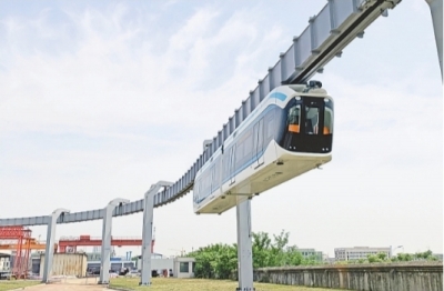 國內首條“空軌”商業運營線在湖北恩施正式開工