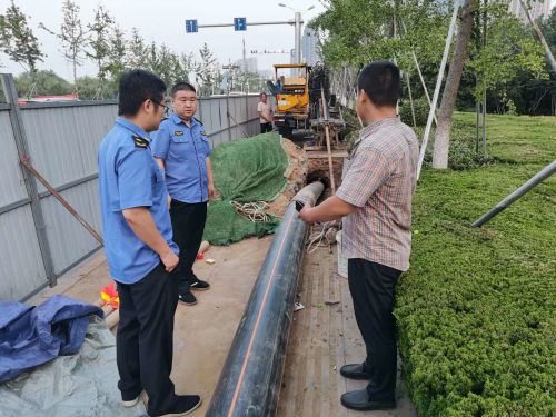 定人定崗定責24小時值守 市排水處扎實做好應汛工作