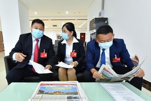 臨沂市人大代表和政協委員熱議《政府工作報告》