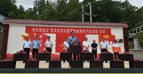 河南南召：全域黨建助力脫貧攻堅 杏梅收購助農穩定增收
