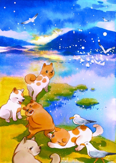 “土狗”插畫，打動觀眾萌“出圈”