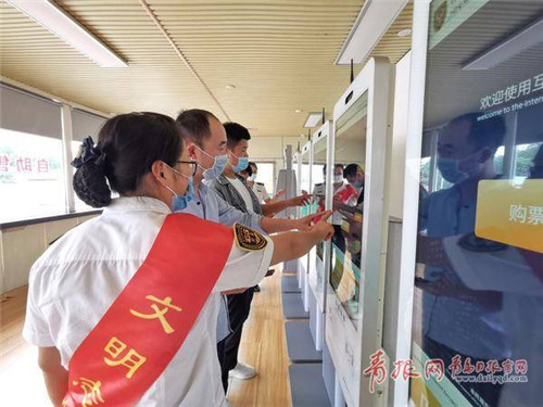 刷臉進站！西海岸汽車站進入”電子客票”時代