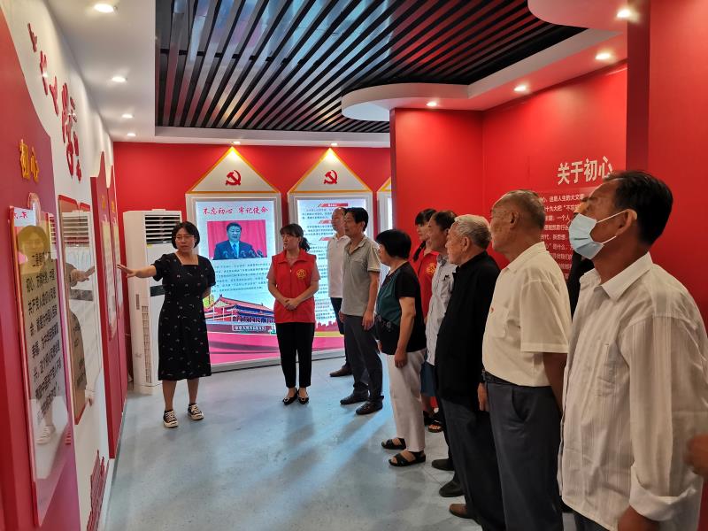 城頭鎮老干部黨支部開展建黨99周年紅色主題教育系列活動