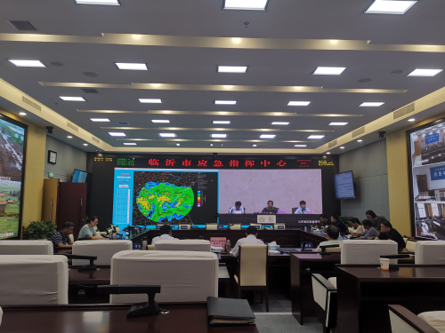 省防指調度全省防汛工作，臨沂全市平均降水量31.35毫米