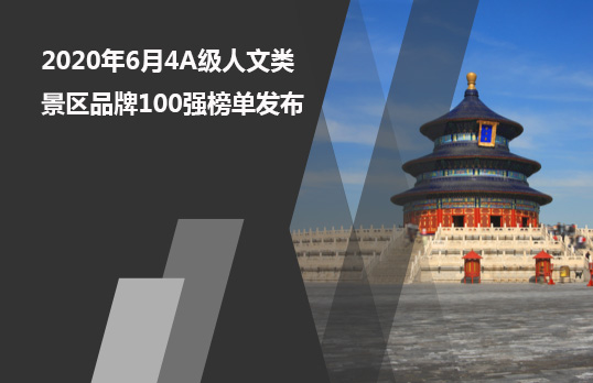 2020年6月4A級人文類景區品牌100強榜單發布