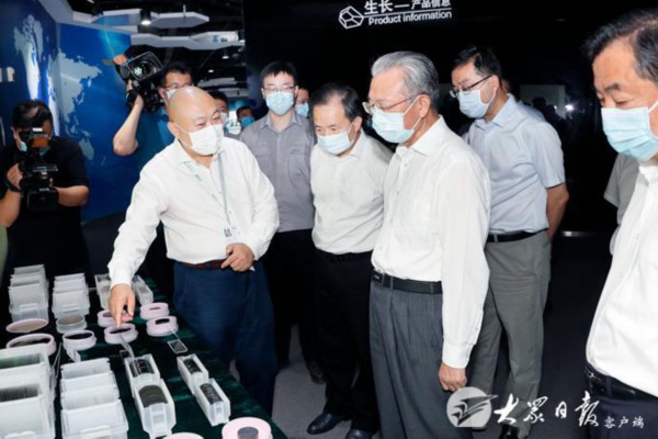 劉家義到企業調研并主持召開座談會