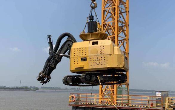 我國研制出智能絞吸機器人破解水下“盲區取土”難題