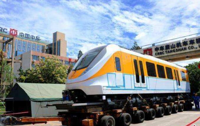 國內最高速度等級中低速磁浮列車成功試跑