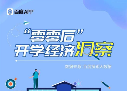 百度發布“零零后”開學經濟洞察：特殊開學季用戶消費熱情不減