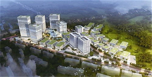 青島海洋科技園一期封頂  將成輻射全國海洋科技成果融合發展新地標