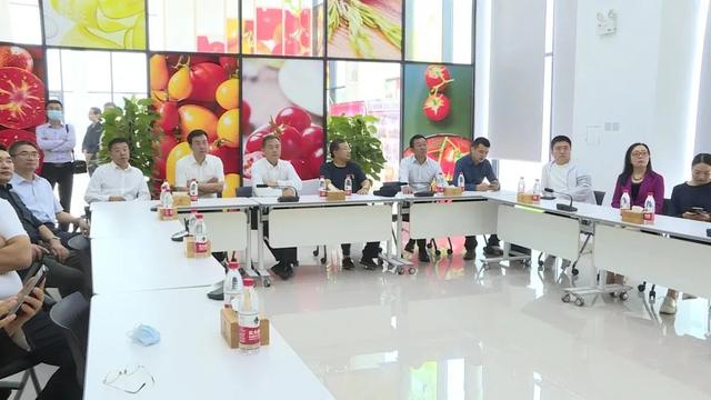 中國民族貿易促進會南粵分會到德州運河新區考察