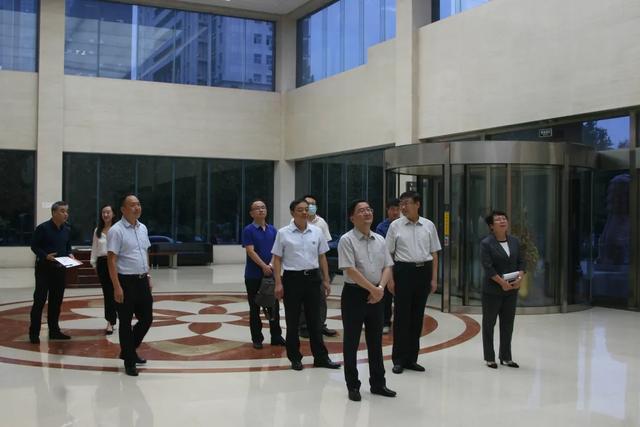山東省公共資源交易中心主任劉為民蒞臨德州銀行調研座談