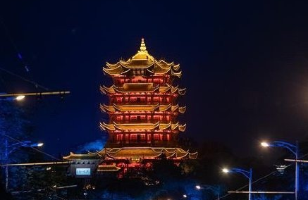 武漢黃鶴樓國慶中秋雙節開放夜游