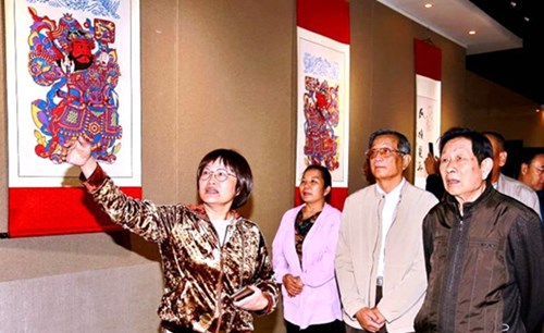 中國（濰坊）楊家埠木版年畫七省市巡展走進臨沂