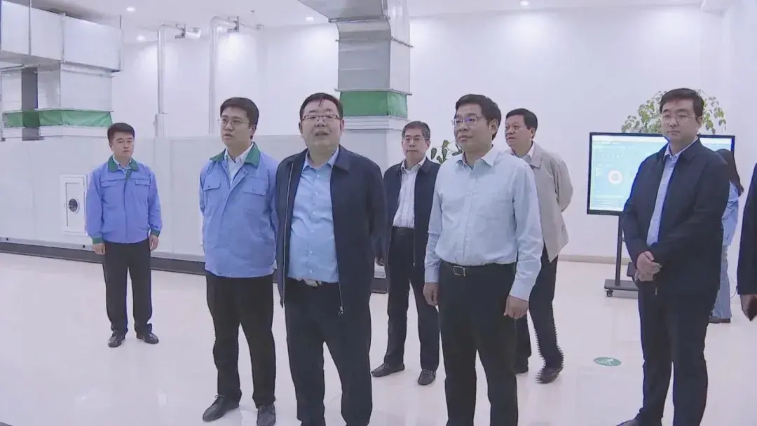 楊洪濤到德州運河新區調研工業企業發展情況