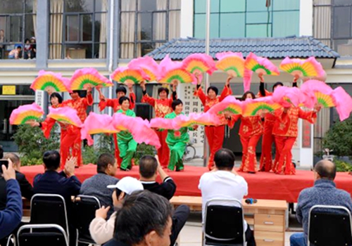 郯城縣高峰頭鎮舉辦“我為祖國唱首歌”鄉村擂臺大賽
