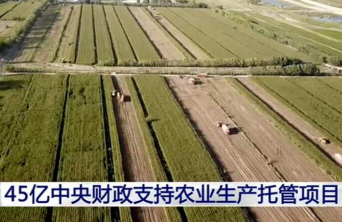 今年中央財政支出45億元支持農業生產托管項目