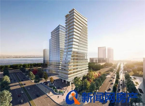 嶗山區商圈將新添一處商務辦公項目 新規劃問世造型好像“大帆船”