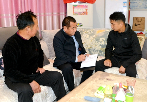 郯城縣歸昌鄉做好青島返鄉人員摸排工作