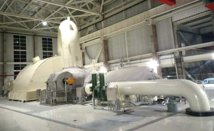 國內首臺650MW9H燃氣蒸汽聯合循環熱電機組啟動成功