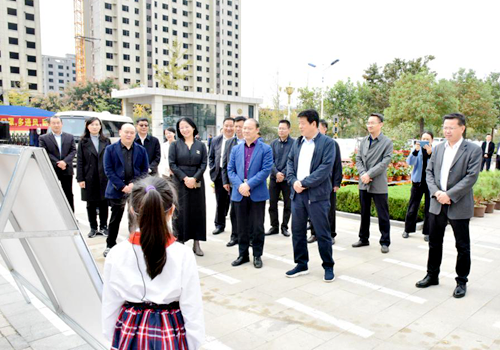 臨沂市人大調研郯城縣“七五”普法依法治理工作