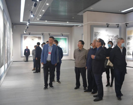 第二屆“鄉風墨韻”全國中國畫作品展在菏澤舉行