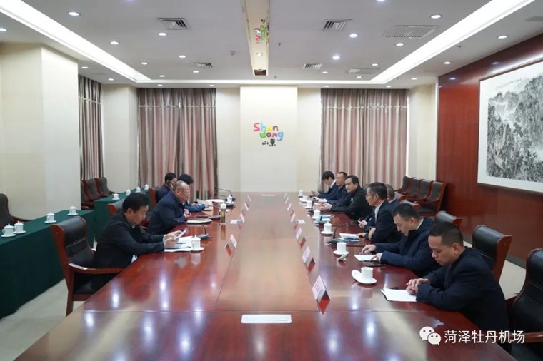 牡丹機場通航沖刺，山航全力支持！