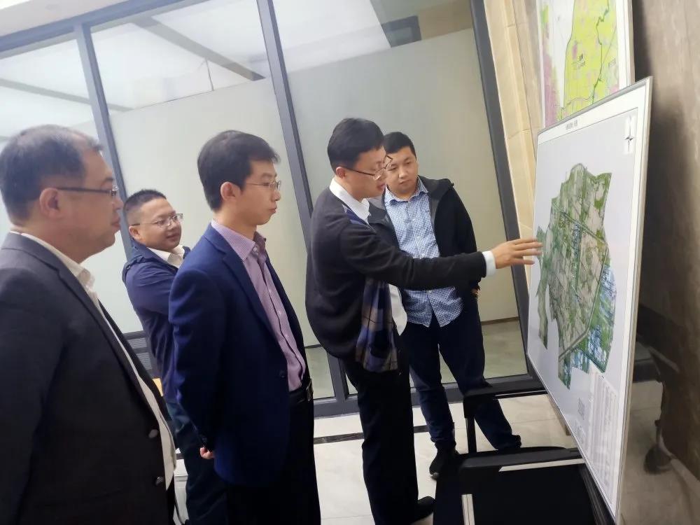 傳化智聯股份有限公司到德州運河新區考察調研