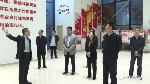 時政｜寧津縣黨政考察團到德州運河新區