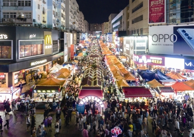 青島“夜經濟” 摘下“兩顆星”