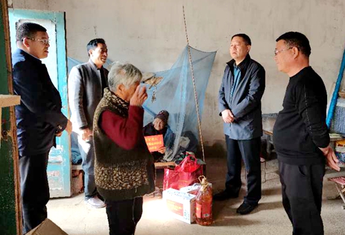 郯城縣楊集鎮：九九重陽節  濃濃敬老情