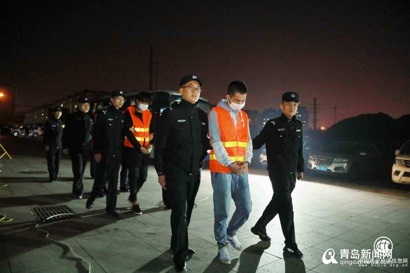 連夜奔襲千里！即墨警抓獲22名電信網絡詐騙嫌疑人