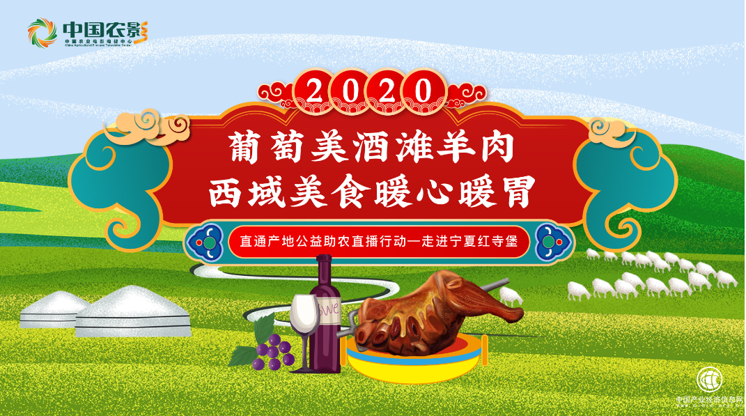 “中國向上，直通產地，走進寧夏紅寺堡” 2020中國農影公益助農直播行動圓滿結束