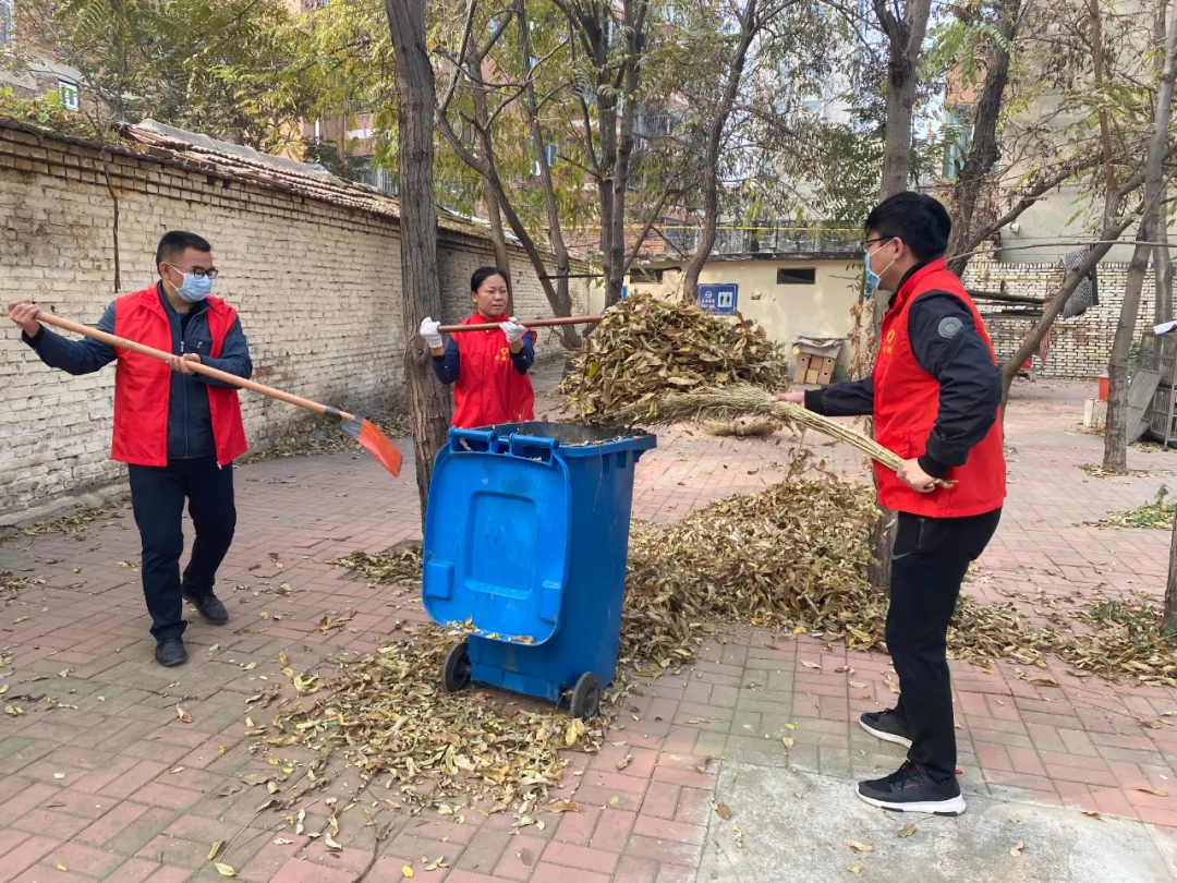 揮黨建引領助力文明創建—德州市中醫院積極開展社區志愿服務活動