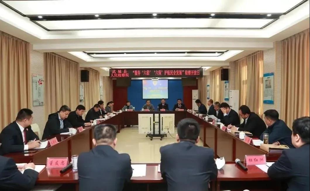 武城縣舉辦“服務六穩六保 護航民企發展”檢察開放日活動