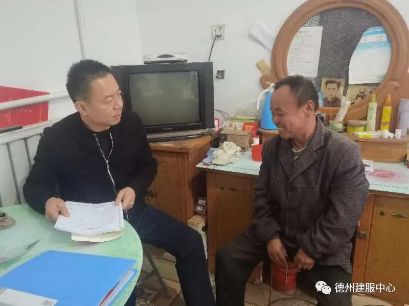 德州市建服中心黨組書記張大文“四不兩直”督導運河新區脫貧攻堅工作