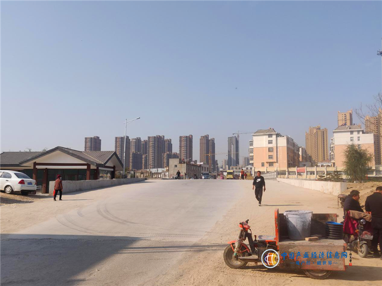菏澤市康莊路跨環堤河橋現已通車