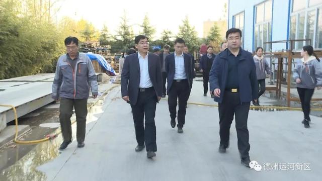 德州運河新區全力推進重點項目建設