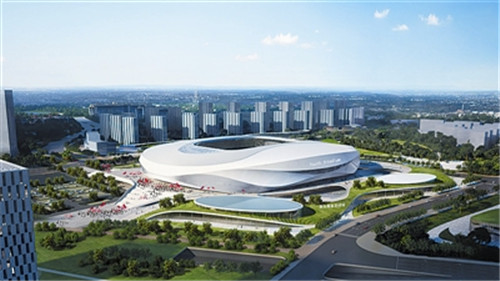 亞洲杯青島青春足球場下月啟動地基施工 將建成頂級足球賽事中心和全民體育公園
