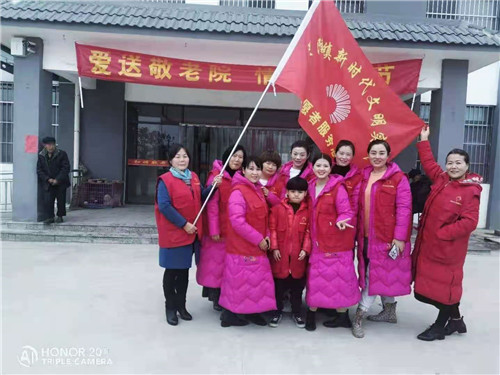 文明實踐|蘭陵鎮志愿服務”暖人心“