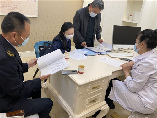 青島市嶗山區市場監督管理局開展醫療衛生計量器具監督檢查
