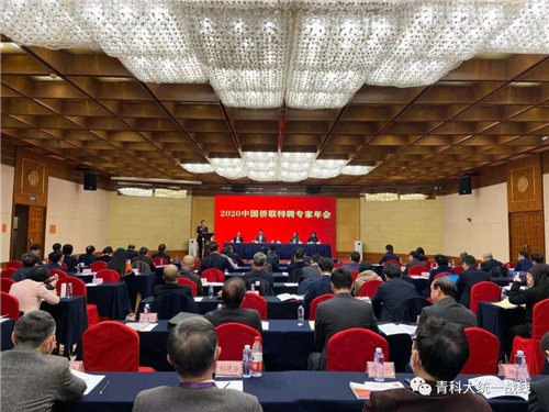 青科大僑聯主席王家林出席2020年中國僑聯特聘專家年會并參加有關活動