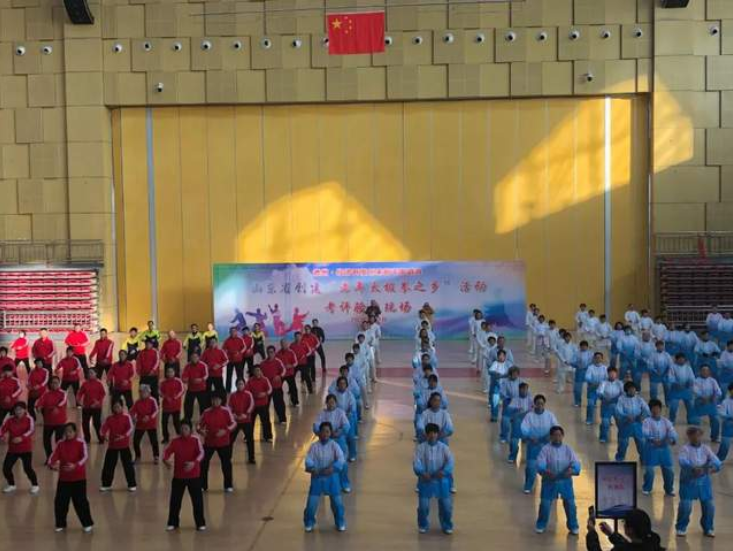 省老體協赴德州市驗收省“老年太極拳之鄉”老年太極拳基地工作