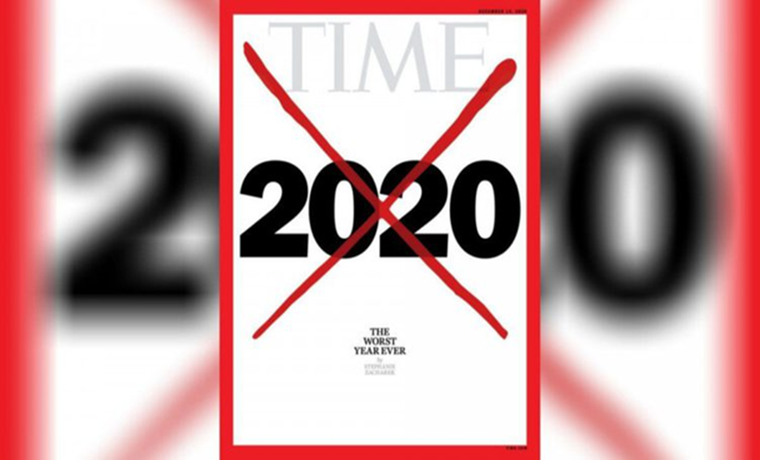 時代周刊新封面“2020是最糟糕一年” 這個標記史上第五次出現